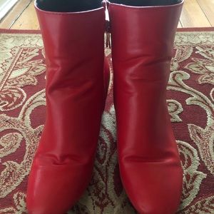 Red boots